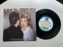 KIM WILDE tolle Single 80's Kult Top Hit Chequered love
