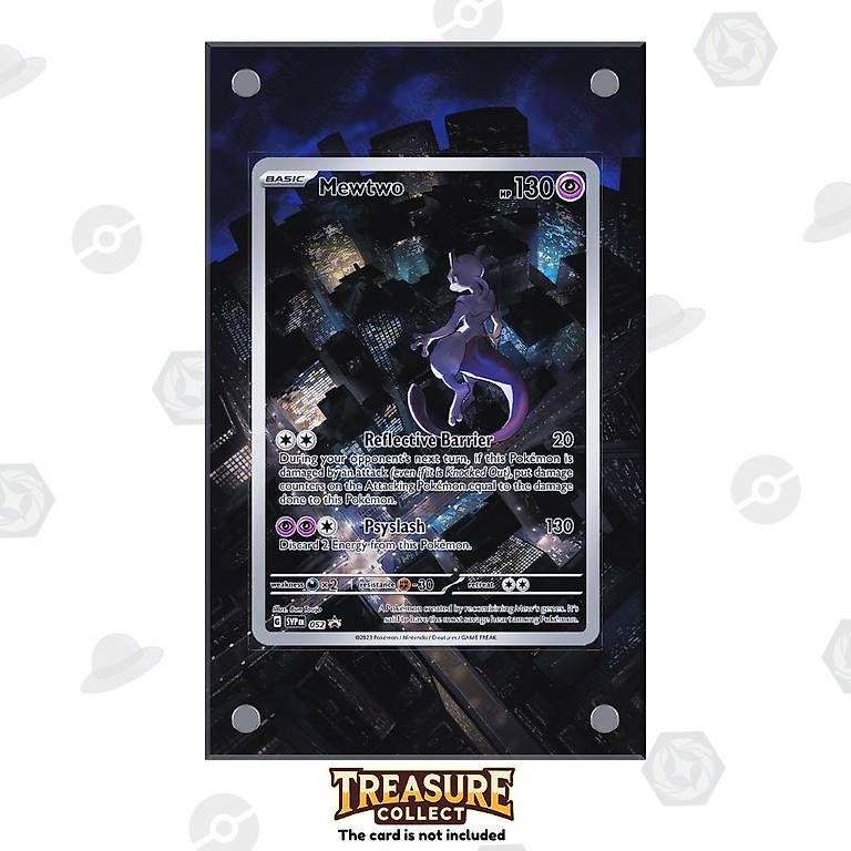 Pokémon Cartes à collectionner: Mewtwo SVP052 - Pokémon Extended Artwork Display Case. – Neuf avec emballage d'origine à Canobbio par TreasureCollect