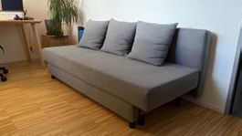 IKEA ÄLVDALEN Bettsofa – Knisa Graubeige – Top Zustand