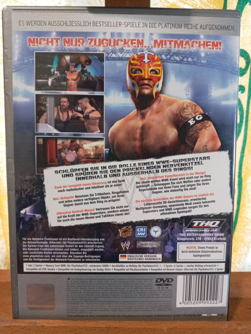Sony Giochi: SmackDown Vs RAW 2007 PS2 Spiel – Usato da Derendingen venduto da Gaston.J 5