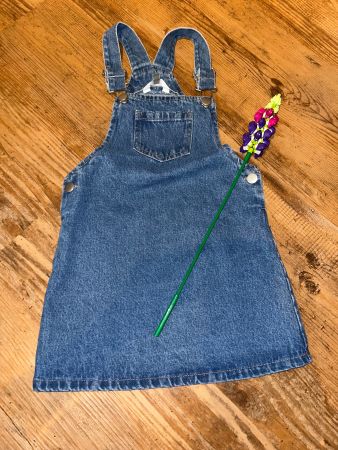 Jeanskleid 116 KIDS - neuwertig