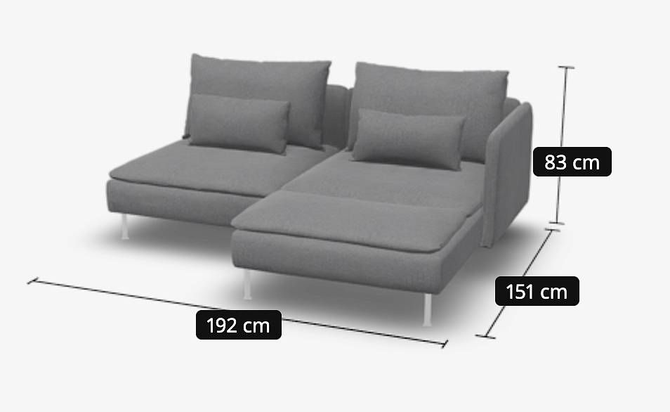 Ikea Sofas: Vendo divano SODERHAMN – D'occasion à Gordola par mat_zj8m 5