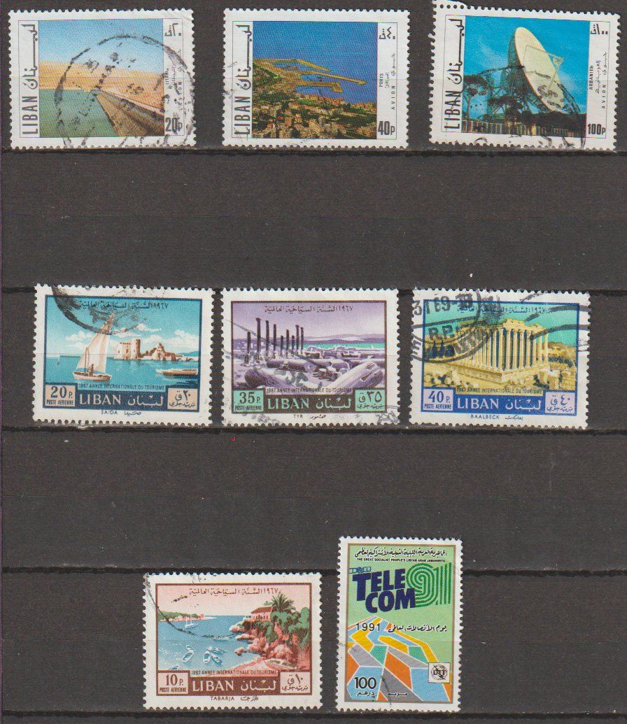 Tous les timbres: Liban collection divers thèmes – D'occasion à Crans-Montana par kira56