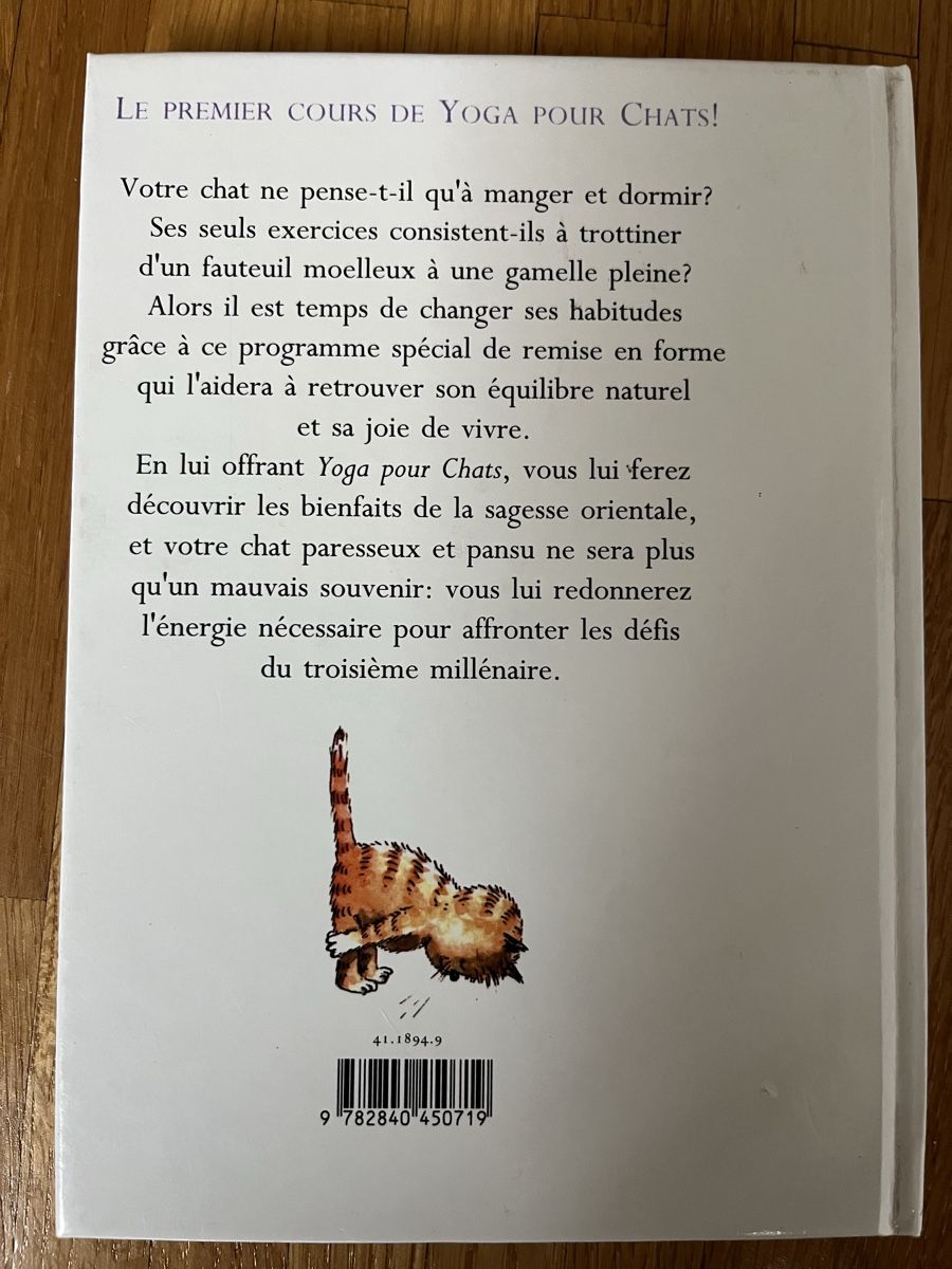Libri: Yoga pour chats – Nuovo (secondo la descrizione) da Lausanne venduto da Emma010 1
