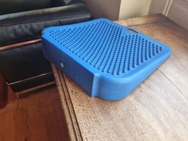 Coussin ergonomique bleu pour assise, made in Italy