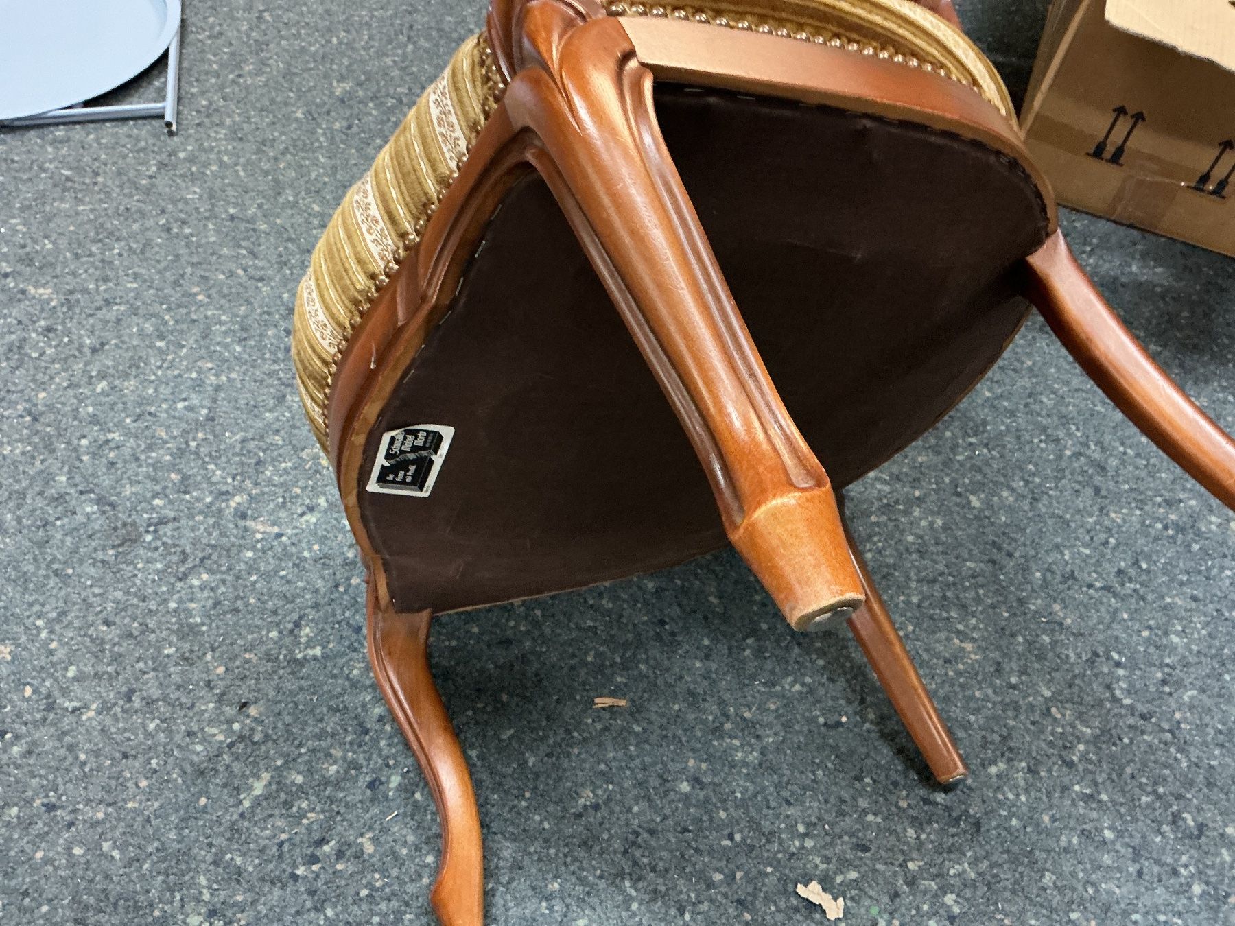Poltrone: Stil Louis Sessel mit Fussauflage – Usato da Bern venduto da vielerart 5