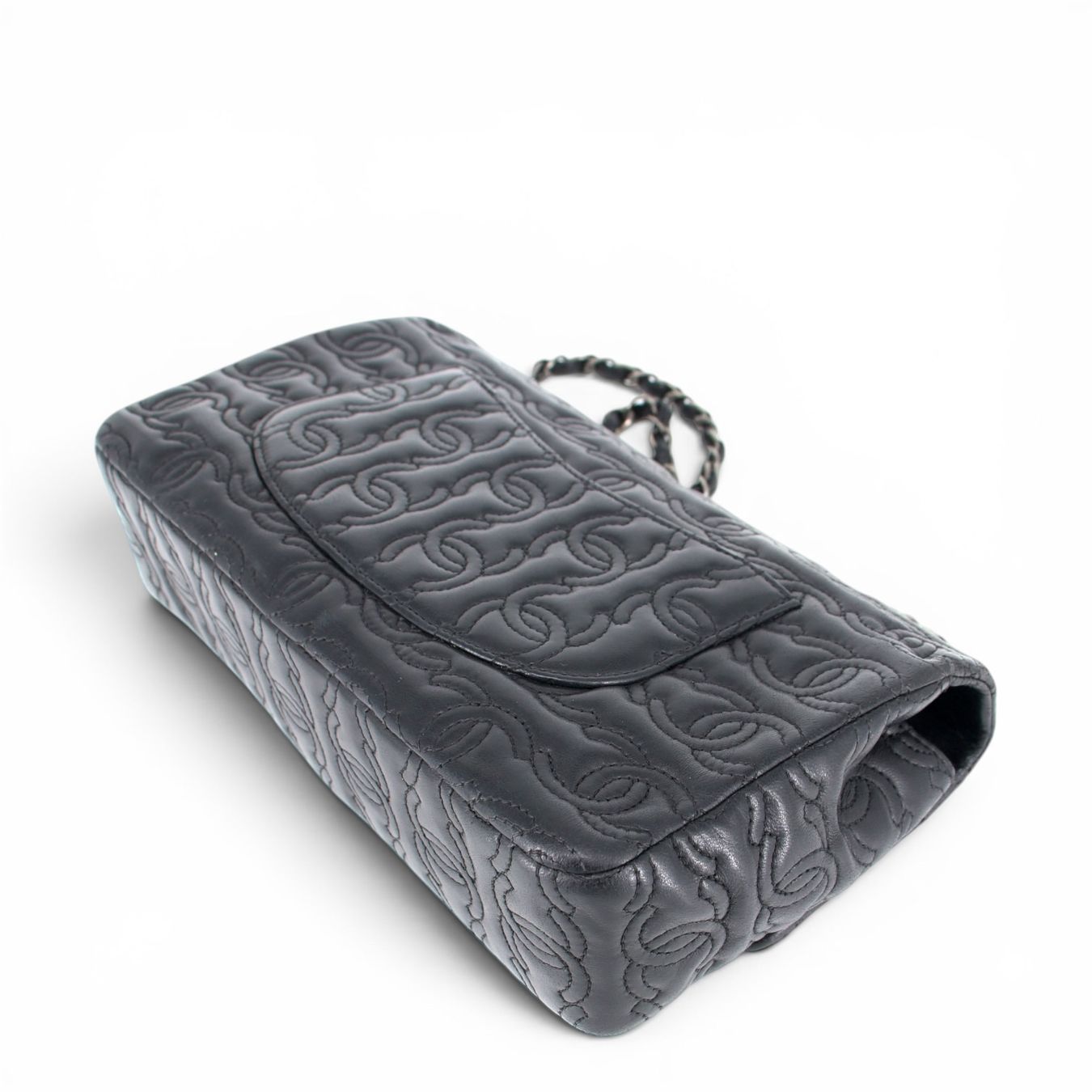 Chanel Borse da donna: Chanel CC stitch single flap schwarz – Usato da Binningen venduto da Designerlabels 9
