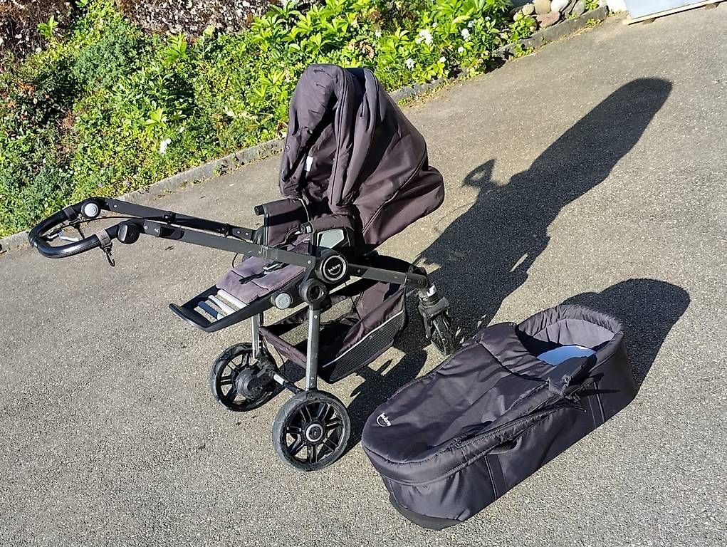 Carrozzine: Kinderwagen Teutonia inkl. Babyschale – Usato da Ibach venduto da rufi111