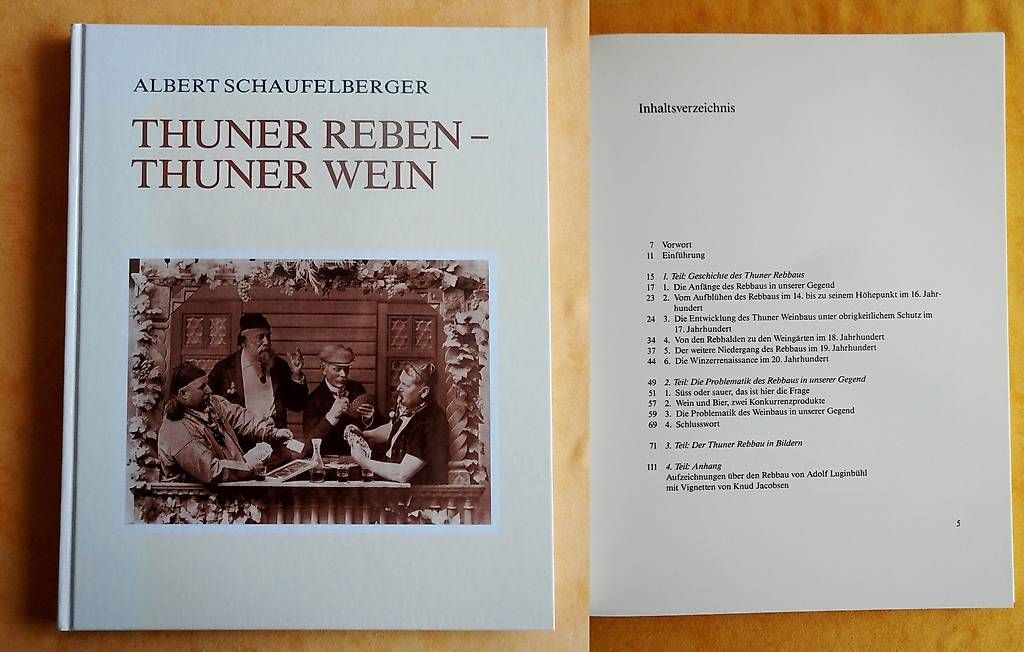 Libri: Thuner Reben - Thuner Wein – Usato da Bern venduto da janosh-08