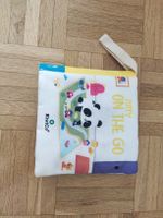 Stoffbuch Kiwico Poppy on the Go Panda