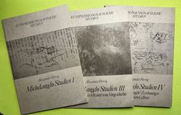 Alexander Perrig: Michelangelo Studien I, III, IV.