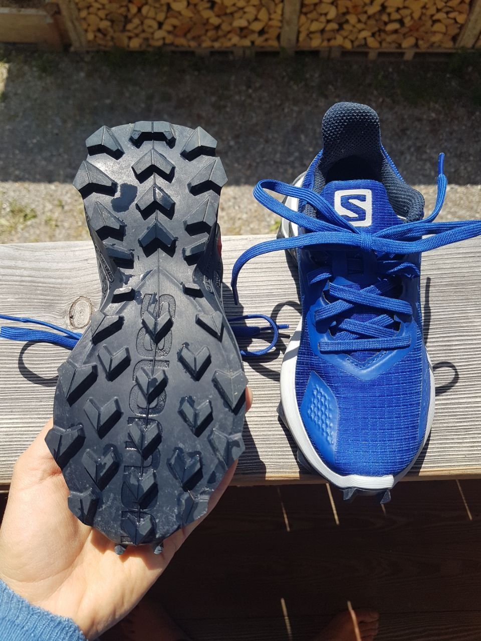 Scarpe per ragazzi: Salomon alpha cross 31 – Nuovo (secondo la descrizione) da Krattigen venduto da Heutilli 3