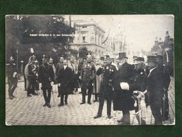 antike AK Kaiser Wilhelm II in der Schweiz 1912 / W. Pleyer