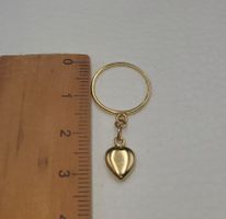 18 Karat 750 Gold Herz-Ring