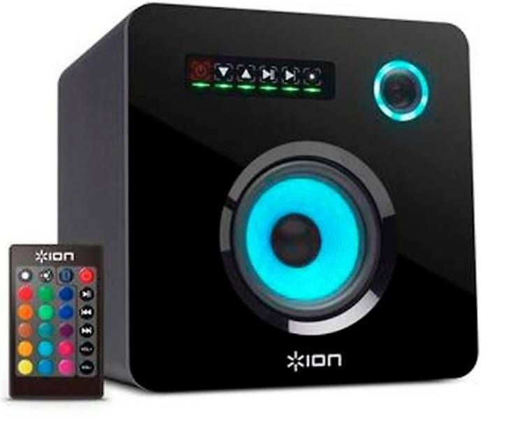 Lautsprecher: ION Flash Cube Bluetooth Box mit LED + Fernbedienung – Gebraucht aus Henggart von css_pkg7 4