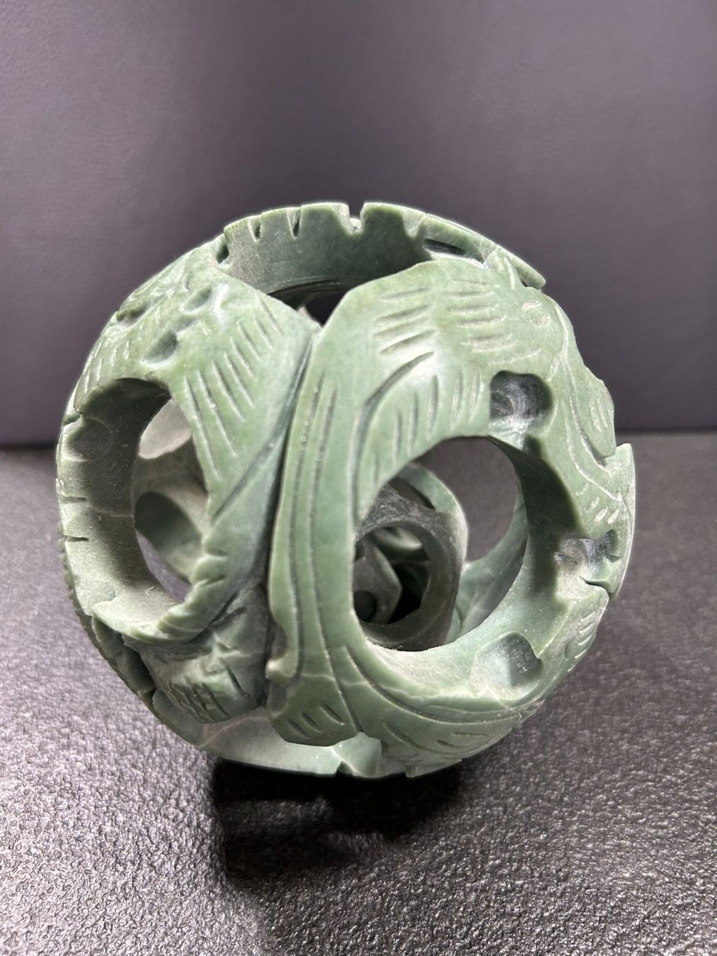 Sculture & Statue: Jade Speckstein Puzzle Ball – Usato da Root venduto da Mpcshop 1