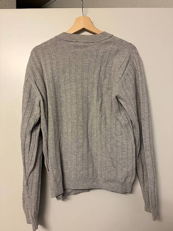 Maglioni & Felpe: Sandro Paris Pullover (Rippstrick) grau, Wolle/Kaschmir, M – Usato da Zürich venduto da ncm3010 1