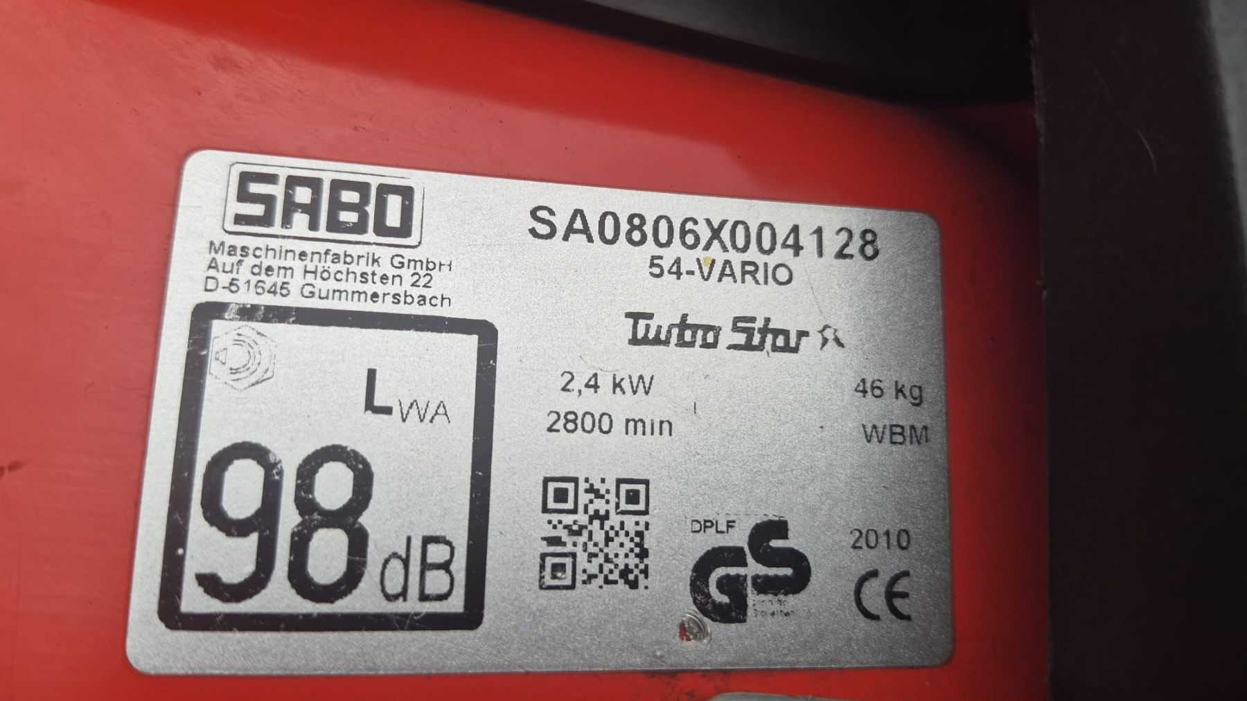 Rasenmäher: Rasenmäher Sabo 54-Vario – Gebraucht aus Niederwil AG von Maeder_AG 6