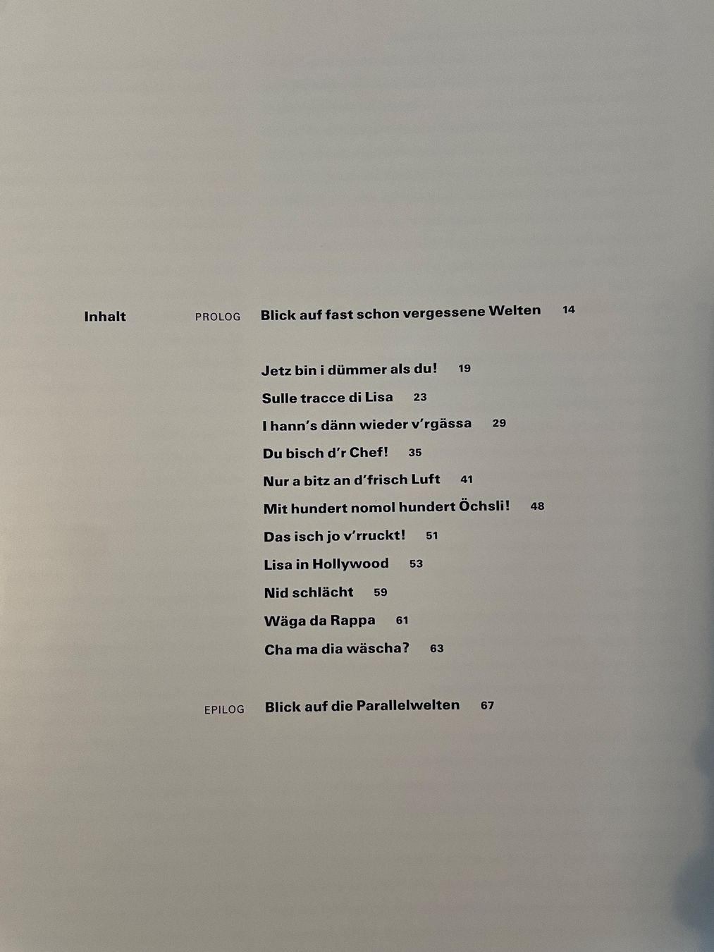 Bücher: Thomas Held. Chasch dänka! Ein Leben zum Staunen. – Gebraucht aus Zürich von WWehrle 2