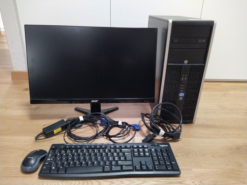 PC komplett mit Bildschirm (Gebraucht) in Gossau SG für CHF 100 – nur ...