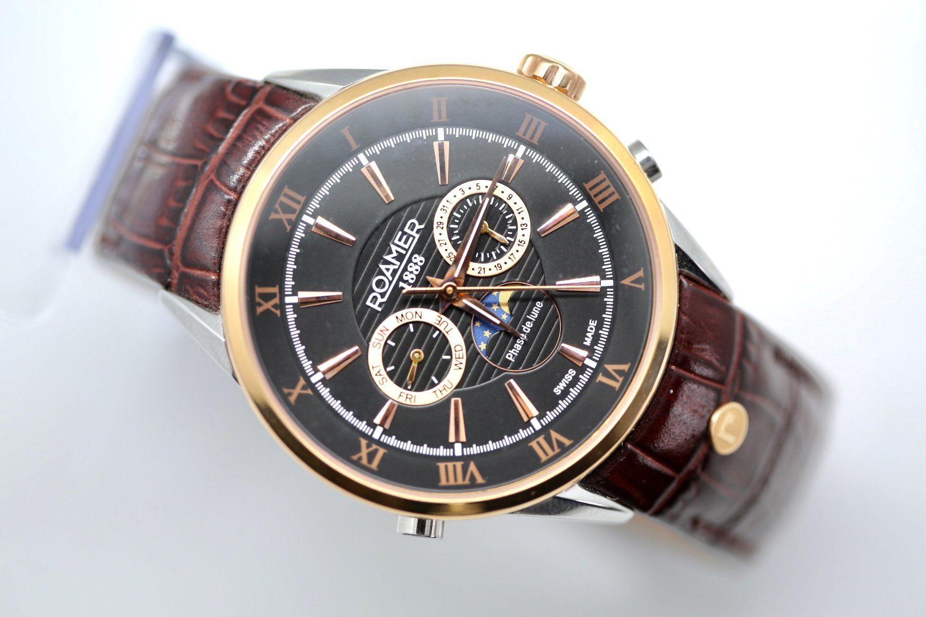 Roamer Orologi: Roamer Superior Moonphase – Usato da Reinach BL venduto da Han-Numismatik 2