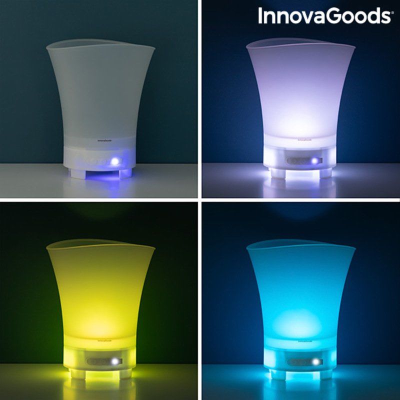 Altro: Party-Knaller: LED-Eiskübel mit Bluetooth-Lautsprecher – Nuovo e nell'imballaggio originale da Giubiasco venduto da news-shop 2