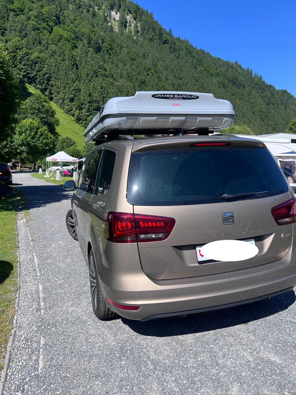 James Baroud Tende : Dachzelt James Baroud Evasion grau – Usato da Steinhausen venduto da Kaktuszg 2