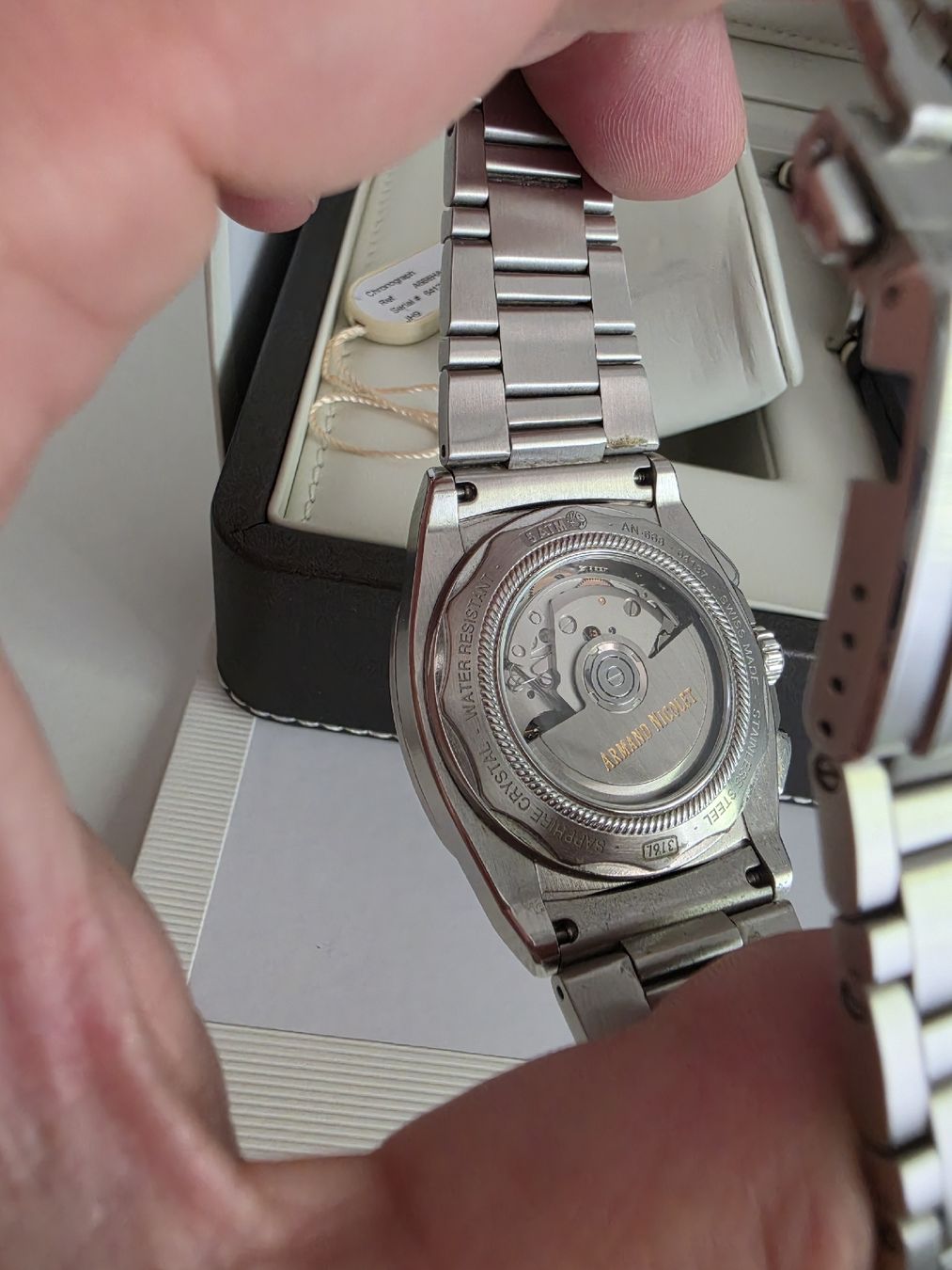 Swiss Uhren: armband Nicolet Automatic Chronograph Swiss Made  – Gebraucht aus Basel von Afghan1234 4