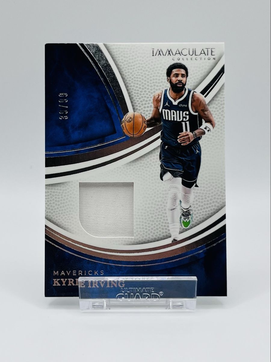 Nba Carte collezionabili: Kyrie Irving Immaculate Game-Worn Relic Patch /99 Mavericks – Usato da Biel/Bienne venduto da historian-198
