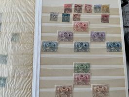 Briefmarken Sammlung Album Spanien