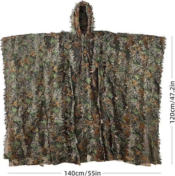 Altro in  Abbigliamento & Accessori: Outdoor 3D Camouflage Poncho – Nuovo e nell'imballaggio originale da Geneve venduto da Titi2008 9