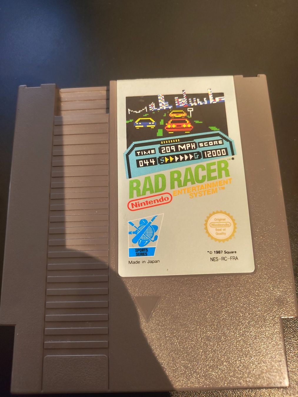 Giochi: Rad Racer NES PAL FR – Usato da Monthey venduto da Micro-ondesGame