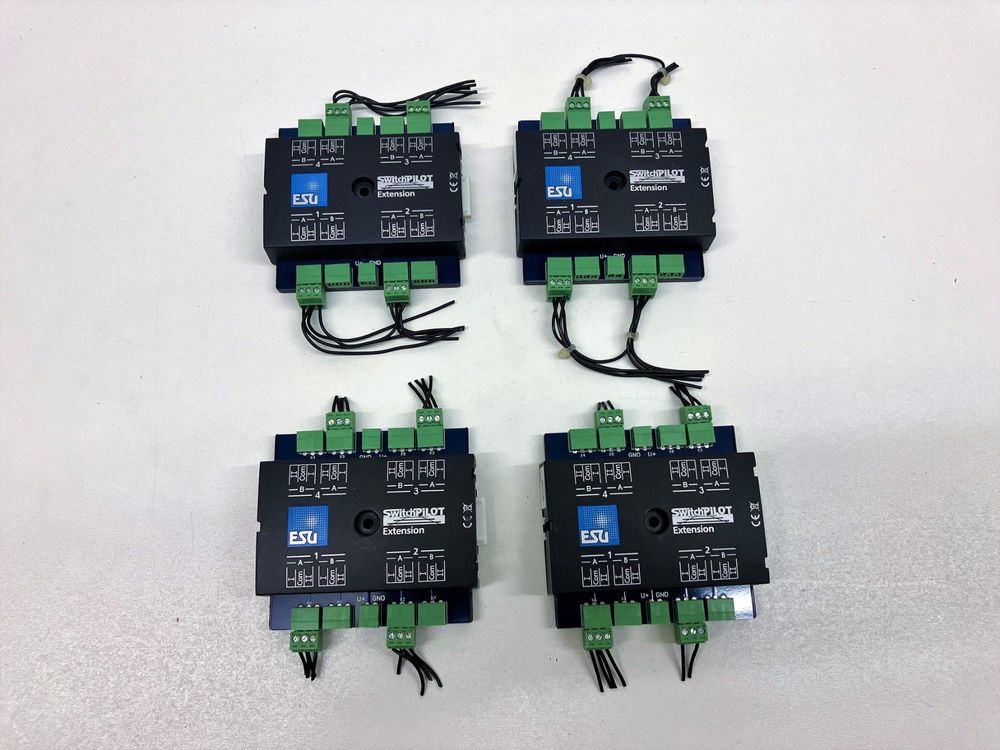 ESU 51801 – SwitchPilot Extension, 4 x Relaisausgang, Erweiterung für SwitchPilot Familie