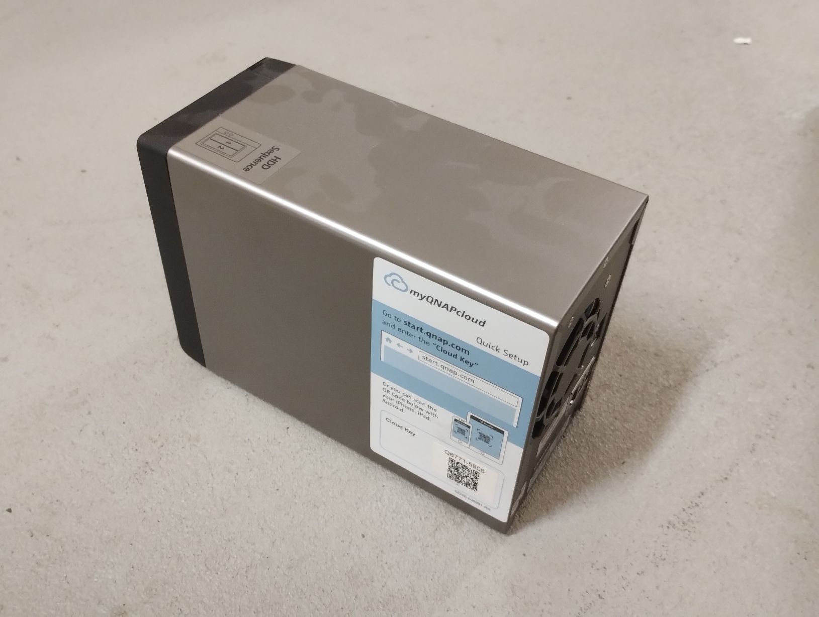 Qnap Disques durs: QNAP TS-221 NAS Network Attached Storage used – D'occasion à Zürich par danihell 2