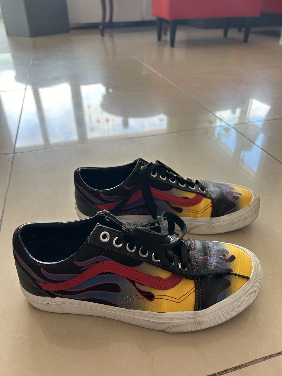 Vans Herrenschuhe: Vans Old Skool Flame Sneakers Gr. 8.0 / 38.5 – Gebraucht aus Uster von xBeccax 1