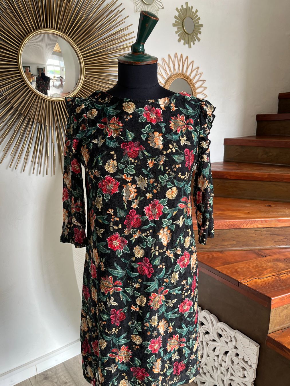 Promod Vestiti: Robe des fleurs et de la dentelle S/ PROMOD – Usato da Seiry venduto da vanille08