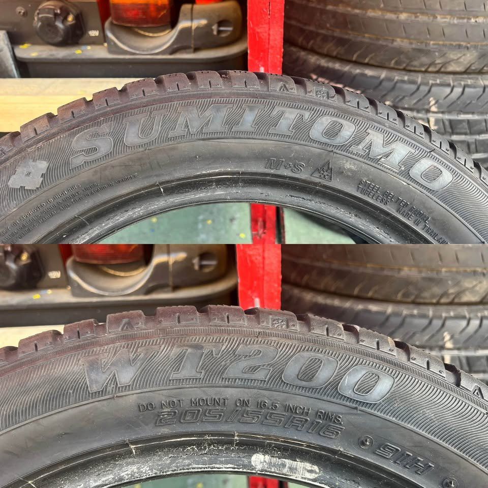 Pneus & Kompletträder: 205/55 R16 91H Sumitomo WT200 – Gebraucht aus Füllinsdorf von fel_d8d2 3