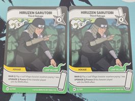 2x Naruto Mythos TCG - Hiruzen Sarutobi EN