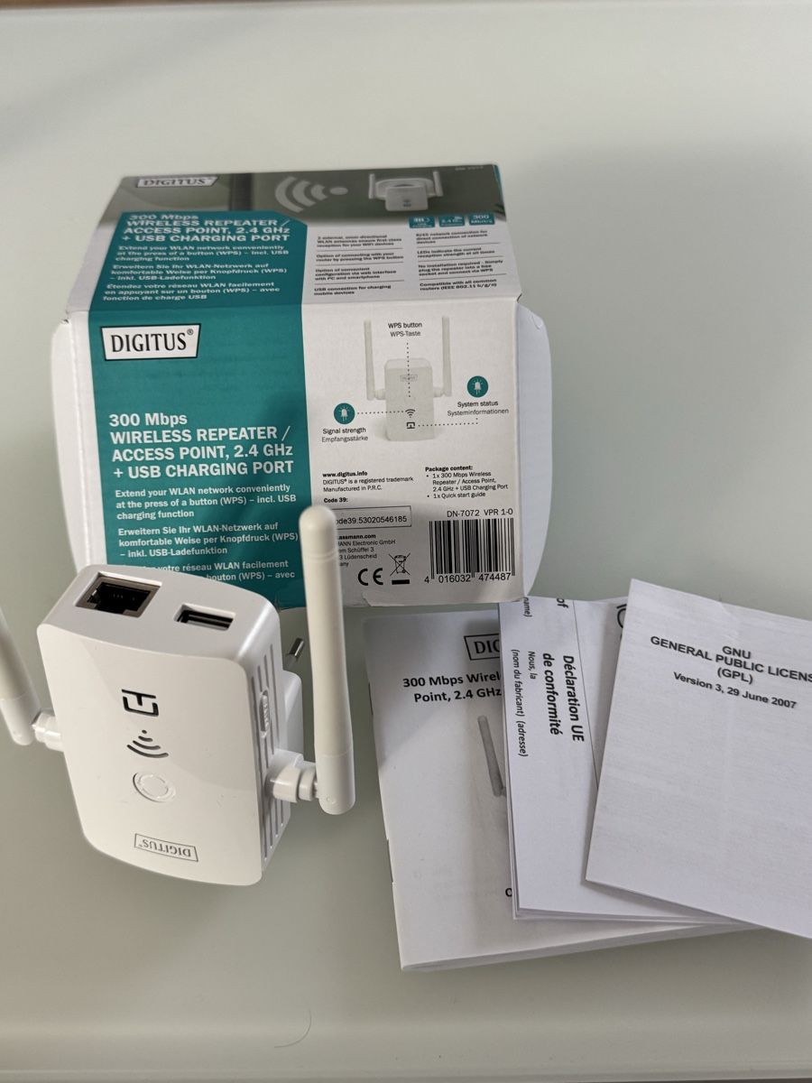 WiFi: Digitus DN-7072 300 Mbit/s – Nuovo (secondo la descrizione) da Schwerzenbach venduto da Cdl