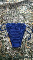 Bikini bleu au crochet neuf taille M