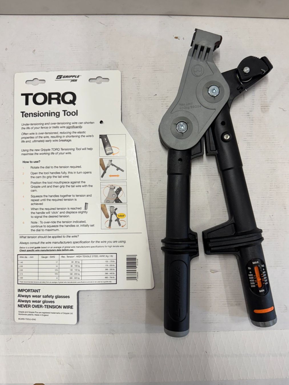 Tutti gli attrezzi: Gripple Tensioning Tool (X1157) – Nuovo (secondo la descrizione) da Däniken SO venduto da Profog1 1