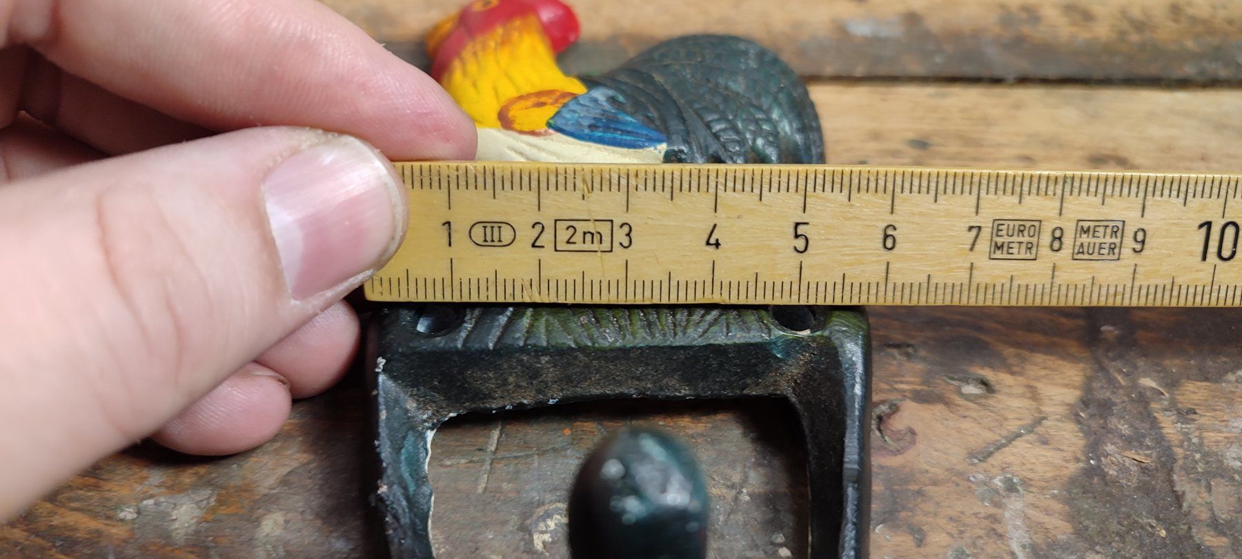 Guardaroba: Wunderschöner Kleiderhaken mit Güggel – Usato da Gelterkinden venduto da MYSTOREFORYOU4460 6