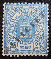 Luxemburg Dienst. Kat. 16 II * 1875 Kat. 1'100 Euro