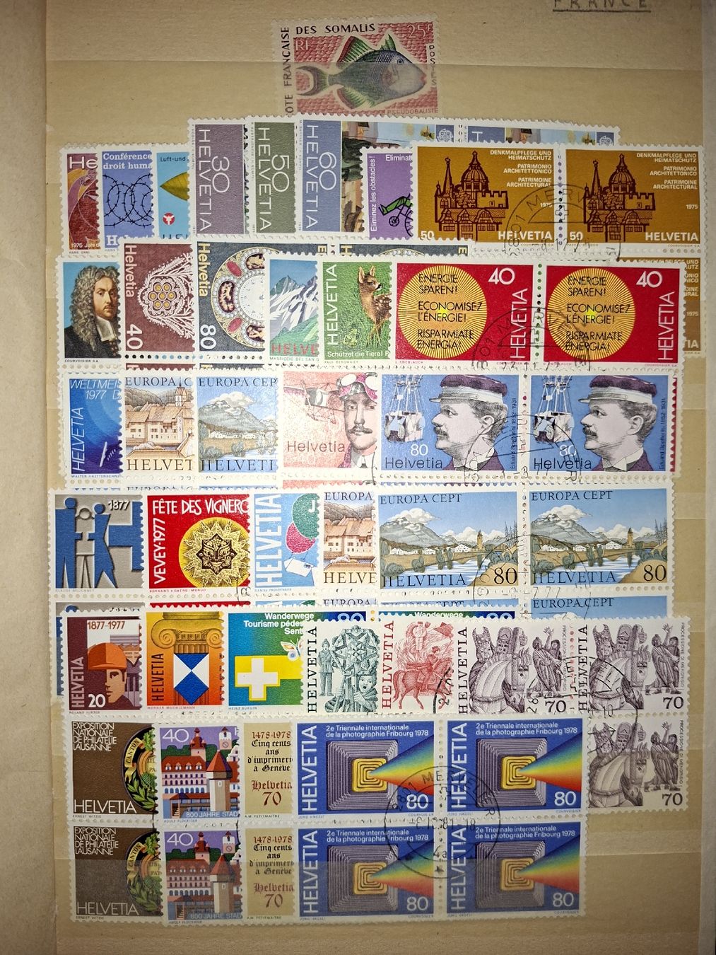Alle Briefmarken: Album Blocks / Werbemarken  – Gebraucht aus Balgach von SIMEON27 3