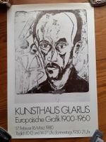 Kunsthaus Glarus 1980 Heckel/Europäische Graphik 1900-1960
