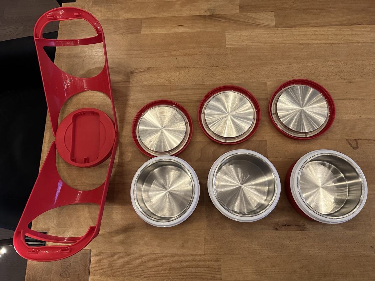 Behälter & Ähnliches: ALLES MUSS WEG!!! Lunchbox-Set, 3-teilig, rot – Neu (gemäss Beschreibung) aus Oberbipp von Angel_Queen 2
