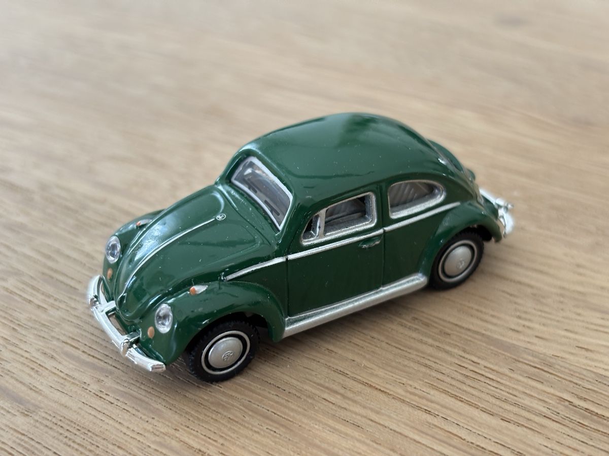 Modellini d'auto: 1 VW Käfer**grün**Länge: 6cm** – Usato da Volketswil venduto da Car6