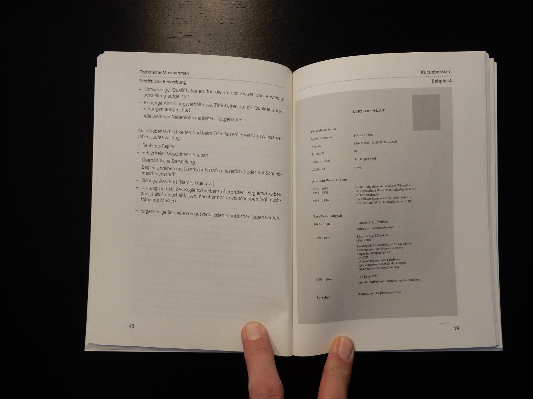 Libri: Erfolgreiche Stellensuche - Ratgeber mit Beispielen – Usato da Erstfeld venduto da Mario_boe0 6