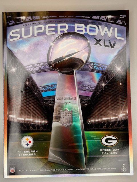 Riviste & Magazine: SUPER BOWL XLV EXCLUSIVE STADIUM PROGRAM FEB 2011 – Usato da Bösingen venduto da Guesli1