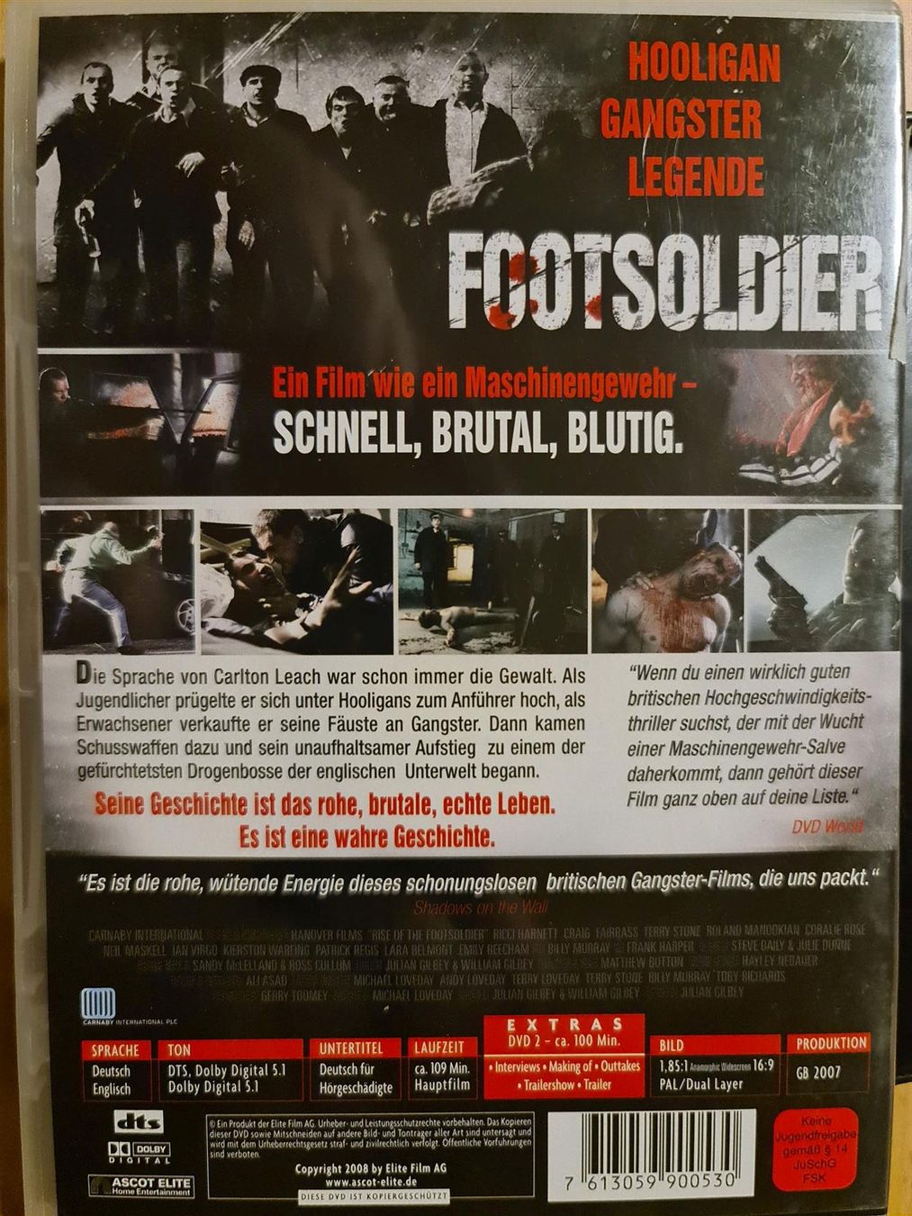 Tutti i DVDs: Footsoldier – Usato da Dintikon venduto da Vexi 1